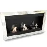 Buy Contemporary Wall-Mounted Ethanol Fireplace - VPF-FD51S-CHROME Mirror 17058 - in the UK