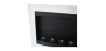 Buy Contemporary Wall-Mounted Ethanol Fireplace - VPF-FD50-WHITE White 17140 - in the UK