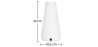 Buy Rechargeable USB portable LED lamp - Cono White 59504 in the United Kingdom