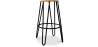 Buy Hairpin Bar Stool 66cm - Light wood and metal Black 59500 with a guarantee