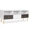 Buy Wooden TV Stand - Scandinavian Design - Quenby  Grey 59654 - prices
