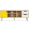 Buy Wooden TV Stand - Scandinavian Design - Haley  Yellow 59660 - in the UK