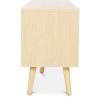 Buy Wooden TV Stand - Scandinavian Design - Haley  Yellow 59660 in the United Kingdom