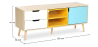 Buy TV unit sideboard Kaira - Wood Multicolour 59718 - prices