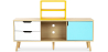 Buy TV unit sideboard Kaira - Wood Multicolour 59718 - prices