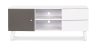 Buy Wooden TV Stand - Scandinavian Design - Britta  Grey 59655 - in the UK