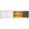 Buy Wooden TV Stand - Scandinavian Design - Eniva Multicolour 59661 - in the UK