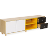 Buy Wooden TV Stand - Scandinavian Design - Eniva Multicolour 59661 at MyFaktory