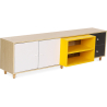 Buy Wooden TV Stand - Scandinavian Design - Eniva Multicolour 59661 in the United Kingdom
