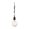 Buy Edison Bulb Pendant Lamp - Silicone Black 50882 in the United Kingdom