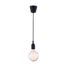 Buy Edison Bulb Pendant Lamp - Silicone Black 50882 - in the UK