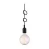 Buy Edison Bulb Pendant Lamp - Silicone Black 50882 - in the UK