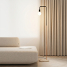 Buy Franc floor lamp - Metal and marble Chrome Rose Gold 59578 with a guarantee