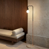 Buy Franc floor lamp - Metal and marble Chrome Rose Gold 59578 - prices