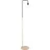 Buy Franc floor lamp - Metal and marble Chrome Rose Gold 59578 - in the UK