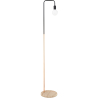 Buy Franc floor lamp - Metal and marble Chrome Rose Gold 59578 - in the UK