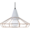Buy Mico hanging lamp - Metal and concrete Gold 59590 - in the UK