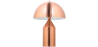Buy Milano desk lamp - Metal Chrome Rose Gold 59581 - in the UK