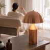 Buy Milano desk lamp - Metal Chrome Rose Gold 59581 in the United Kingdom