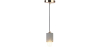 Buy Francesca hanging lamp - Metal and concrete Gold 59582 at MyFaktory