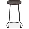 Buy Industrial Bar Stool 76 cm Aiyana - Dark wood and metal Steel 59570 at MyFaktory