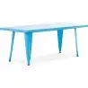 Buy Bistrot Metalix Kid Table 120 cm - Metal Red 59686 - in the UK