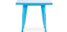 Buy Bistrot Metalix Kid Table 60 cm - Metal Aquamarine 59685 - in the UK