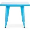 Buy Bistrot Metalix Kid Table 60 cm - Metal Aquamarine 59685 - in the UK