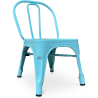 Buy Bistrot Metalix Kid Chair - Metal Turquoise 59683 - in the UK