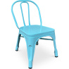 Buy Bistrot Metalix Kid Chair - Metal Turquoise 59683 - in the UK