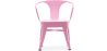 Buy Bistrot Metalix Kid Chair with armrest - Metal Pink 59684 home delivery