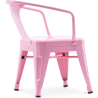 Buy Bistrot Metalix Kid Chair with armrest - Metal Pink 59684 home delivery