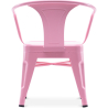 Buy Bistrot Metalix Kid Chair with armrest - Metal Pink 59684 in the United Kingdom