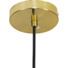 Buy Lucille Hanging Lamp - Metal and Glass Gold 59624 home delivery