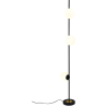 Buy Agnes 3 Bulbs Floor Lamp - Metal and Glass Black 59622 - prices