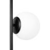 Buy Agnes 3 Bulbs Floor Lamp - Metal and Glass Black 59622 in the United Kingdom