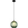 Buy Virginia Hanging Lamp - Metal and Glass Green 59625 - prices
