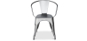 Buy  Bistrot Metalix chair with armrests New Edition - Metal Pink 59809 home delivery
