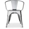 Buy  Bistrot Metalix chair with armrests New Edition - Metal Pink 59809 - in the UK