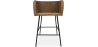 Buy Bar Stool Design Boho Bali - Synthetic Rattan - 76cm - Gazala  Natural wood 59822 - in the UK