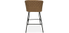 Buy Bar Stool Design Boho Bali - Synthetic Rattan - 76cm - Gazala  Natural wood 59822 - in the UK
