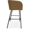Buy Bar Stool Design Boho Bali - Synthetic Rattan - 76cm - Gazala  Natural wood 59822 home delivery