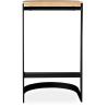 Buy Industrial stool in metal and wood 60cm - Esis Black 59719 - in the UK