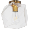 Buy Modern Glass & Metal Ceiling Lamp Transparent 59832 with a guarantee