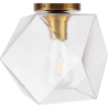 Buy Modern Glass & Metal Ceiling Lamp Transparent 59832 - in the UK