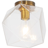 Buy Modern Glass & Metal Ceiling Lamp Transparent 59832 at MyFaktory