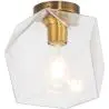 Buy Modern Glass & Metal Ceiling Lamp Transparent 59832 - in the UK