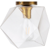 Buy Modern Glass & Metal Ceiling Lamp Transparent 59832 at MyFaktory