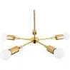 Buy Ceiling Lamp - Design Pendant Lamp - 5 Arms - Carla  Silver 59834 at MyFaktory