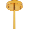 Buy Golden Pendant Lamp in Modern Style, Brass - Carla Gold 59834 home delivery